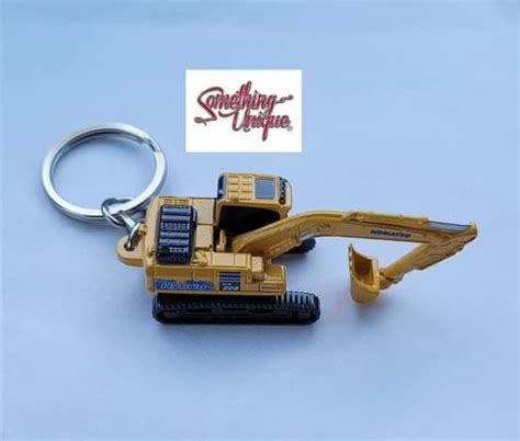 mini excavator keychain|Excavator Keychains .